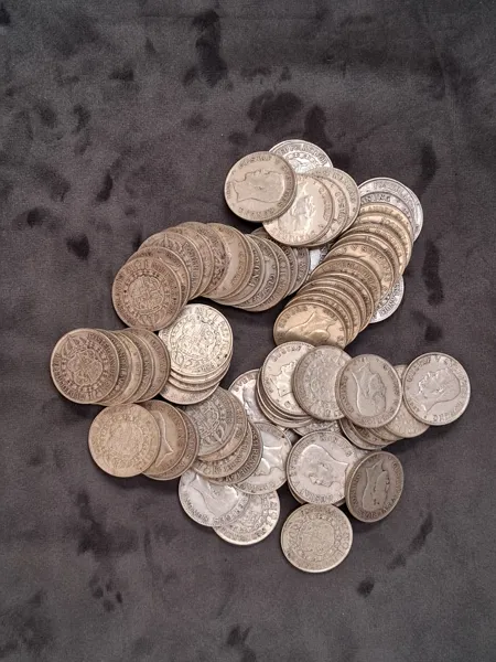 PARTI MYNT, 1 kr hög silverhalt