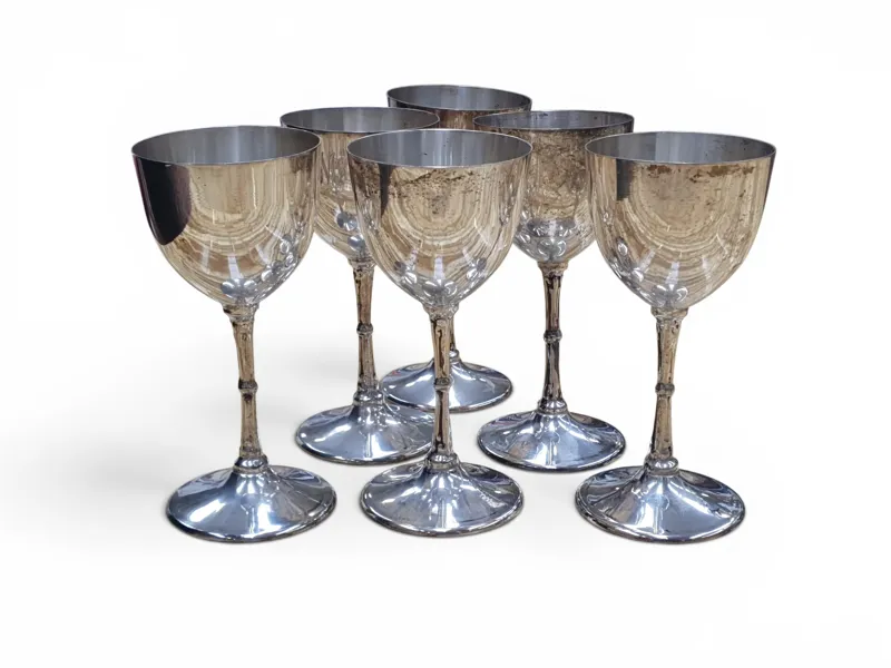 VINGLAS, STERLINGSILVER