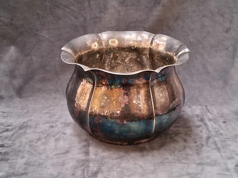 YTTERFODER, Battuto A Mano (handslagen), nysilver