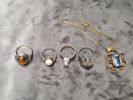 PARTI SILVER, RINGAR SAMT HALSBAND