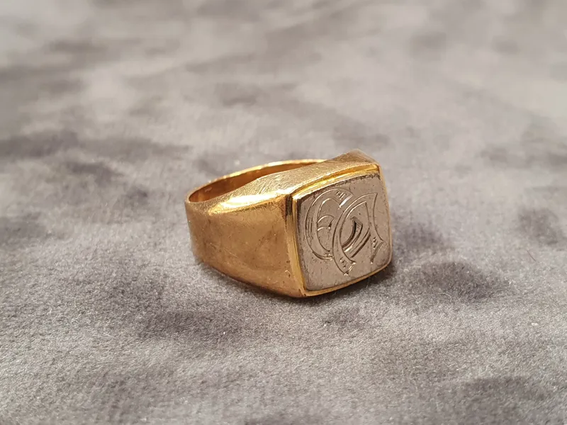 KLACKRING, GULD, 18k