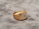 KLACKRING, GULD, 18k