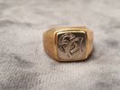 KLACKRING, GULD, 18k