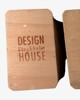 Kandelabrar för fyra ljus 2 st i trä Design: Stockholm House