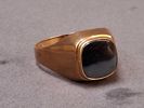 KLACKRING, 18 k GULD