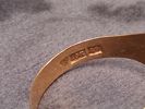 KLACKRING, 18 k GULD