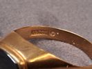 KLACKRING, 18 k GULD