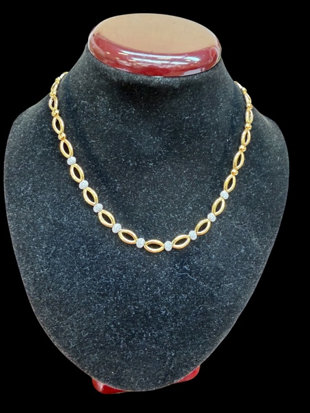 GULD, halsband 18K,