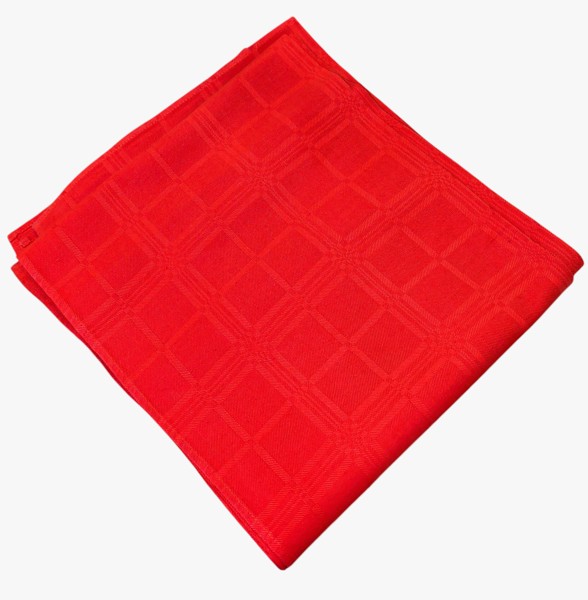 Julduk, röd Lin: 55% Bomull: 45%