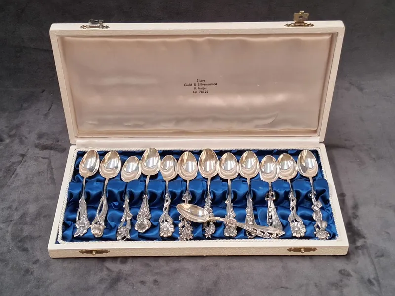 KAFFESKEDAR, SILVER, 13 st