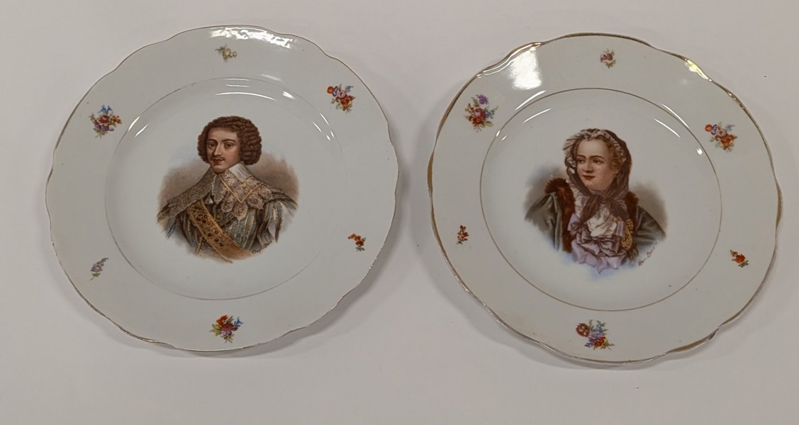 XXX Assietter Meissen 2st