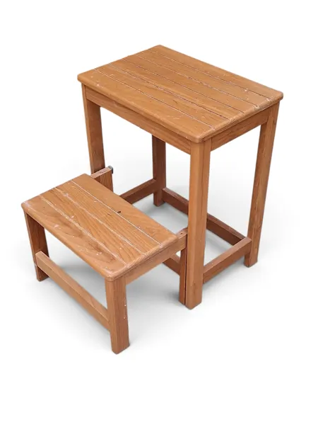 STEGPALL, trä