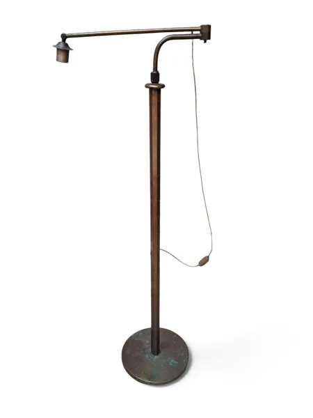 GOLVLAMPA, mässing