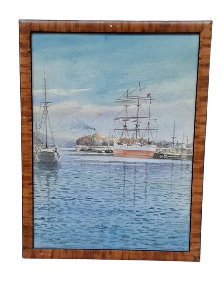 GOUACHE, okänd konstnär