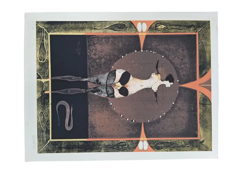 FÄRGLITOGRAFI, Paul Wunderlich