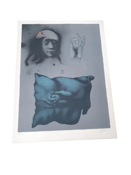 FÄRGLITOGRAFI, Paul Wunderlich
