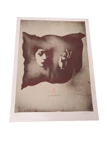 FÄRGLITOGRAFI, Paul Wunderlich