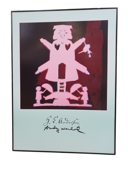 UTSTÄLLNINGSAFFISCH, Andy Warhol