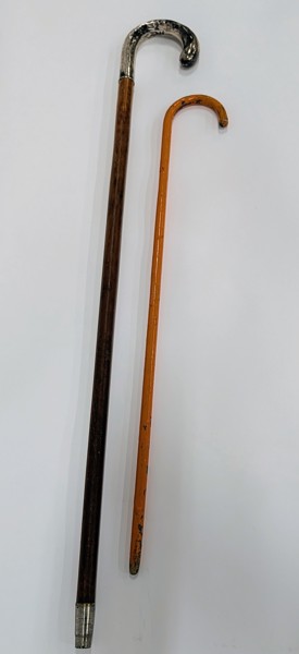 XXX Käpp med silverhandtag