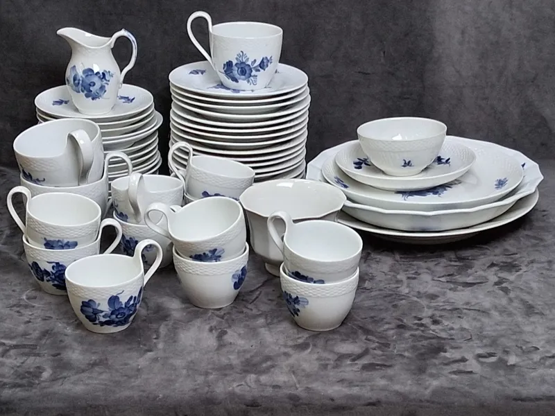 KAFFESERVISDELAR, Blå blomst
