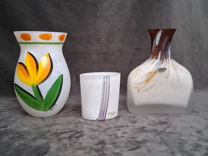 PARTI KONSTGLAS, 3 delar