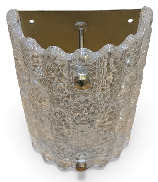 VÄGGLAMPA , Orrefors, Carl Fagerlund