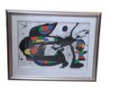 FÄRGLITOGRAFI, Joan Miro. efter. 