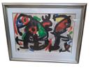 FÄRGLITOGRAFI, Joan Miro. efter