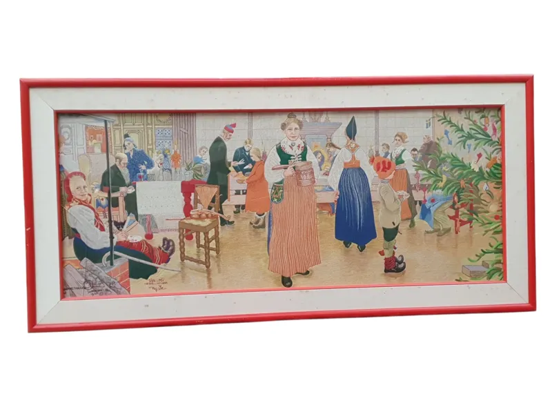 BRODERITAVLA, Carl Larsson, efter
