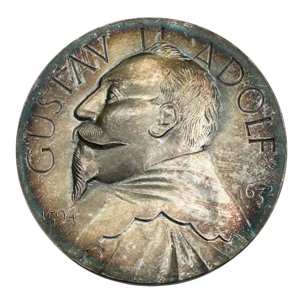 MEDALJ Silver 999/1000 Gustav II Adolf 