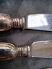 SILVER Bestick knivar kontrollstämplade 680gram