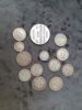 SILVER mynt totalvikt 93gram