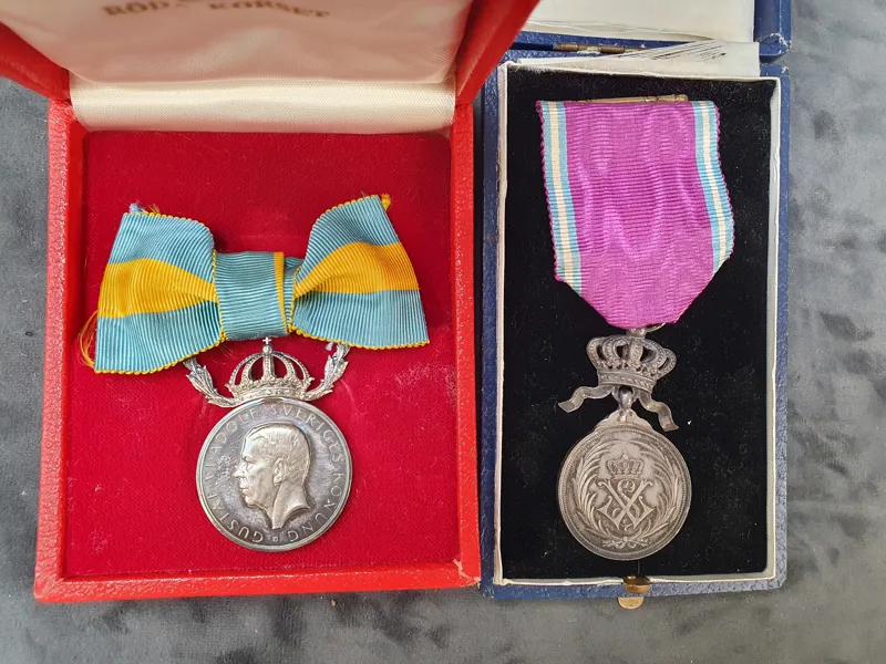 SILVER MEDALJER 38gr