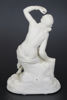 Okänd konstnär, 1800-tal, skulptur, parian, kvinna med orm (Cleopatra?), h 25 cm