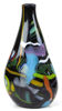 Arroyo, Daniel & Boström, Ulla för Alster Glasstudio, vas, polykrom glasmassa, signerad och daterad 1996, h 31 cm