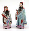 Figuriner, 2 st, porslin, Kina, 1900-talets mitt eller 2 hälft,