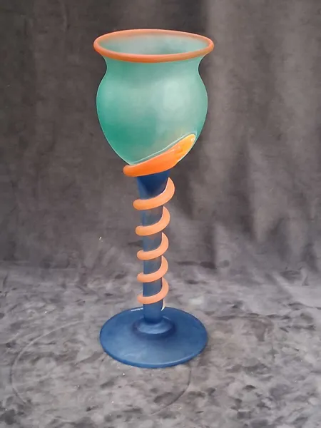 Pokalglas, glas, Monica Backström för Kosta Boda,