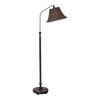 Golvlampa, flätad skärm