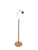Golvlampa, funkisstil, 1930-40 tal, alm och metall