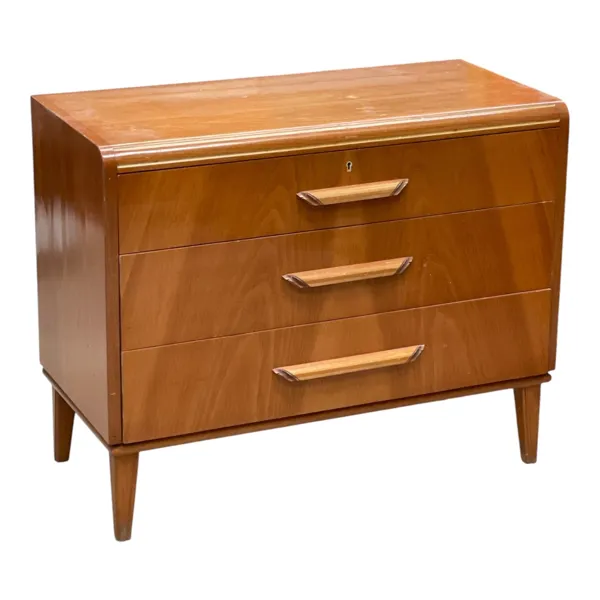 Byrå, 3 lådor, funkis, 1930-40 tal