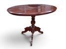 Pelarbord, mahogny