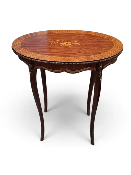 Lampbord, oval skiva