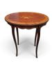 Lampbord, oval skiva