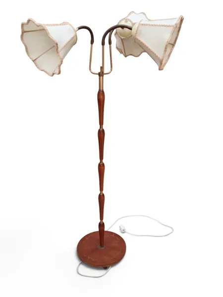Golvlampa, 3 böjliga armar