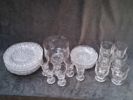Matservisdelar, glas, Pukeberg, 28 delar