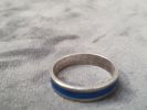 Parti silver, halsband, ring mm