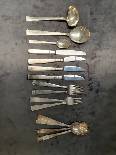 Bestick, silver