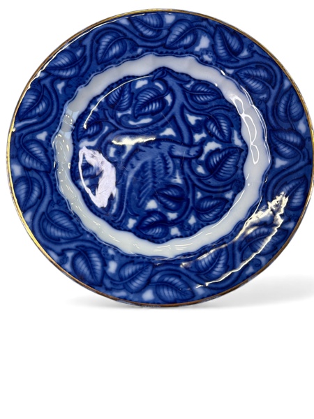 TALLRIKAR  6 st, "Fågel Blå" 