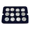 SILVER "Kungariket Sverige" sterling silver 36st