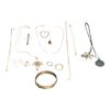 SILVERSMYCKEN, halsband, broscher, armring mm, vikt 83 g